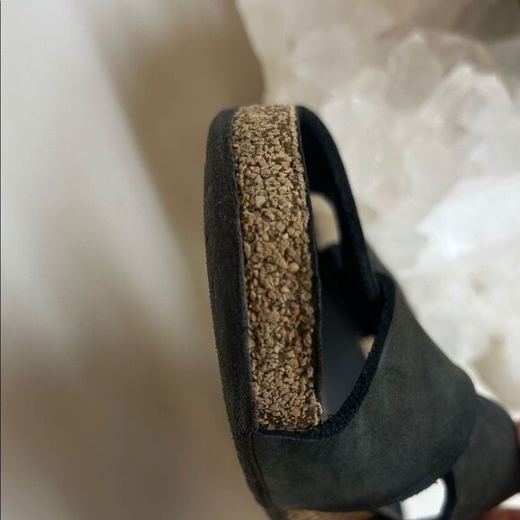 Women's Birkenstock Sienna II Black Slide Sandals, need new soles - Picture 9 of 9